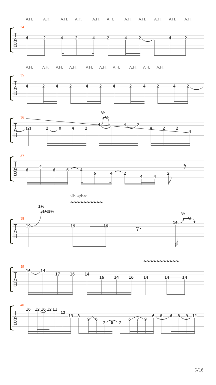 Raspberry Jam Delta-v吉他谱