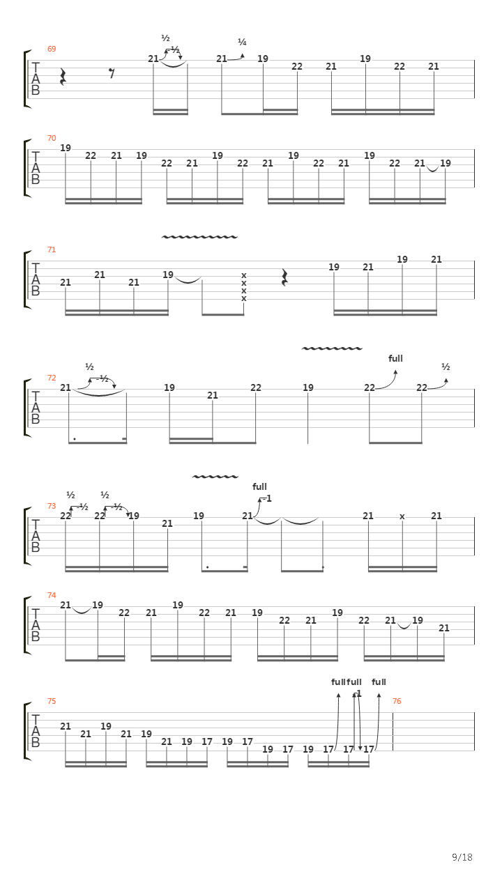 Raspberry Jam Delta-v吉他谱