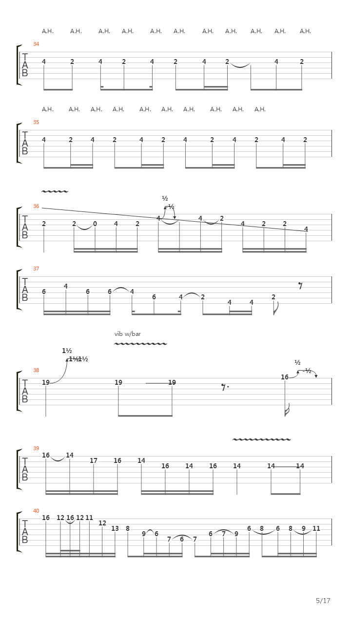 Raspberry Jam Delta-v吉他谱