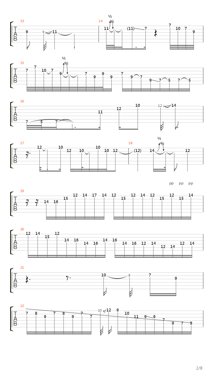 Satchs Improvisation吉他谱