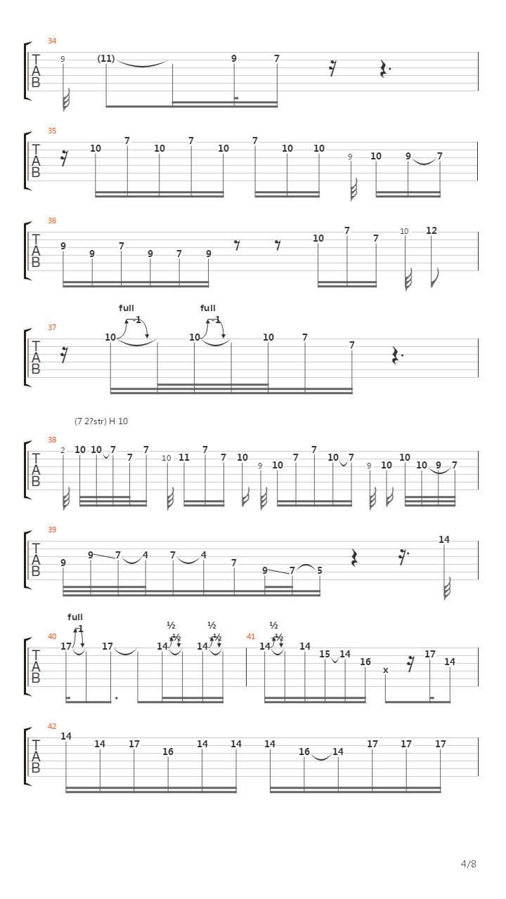 Satchs Improvisation吉他谱