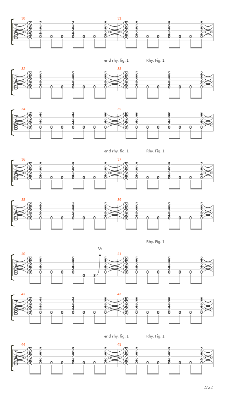 Summer Song  92吉他谱