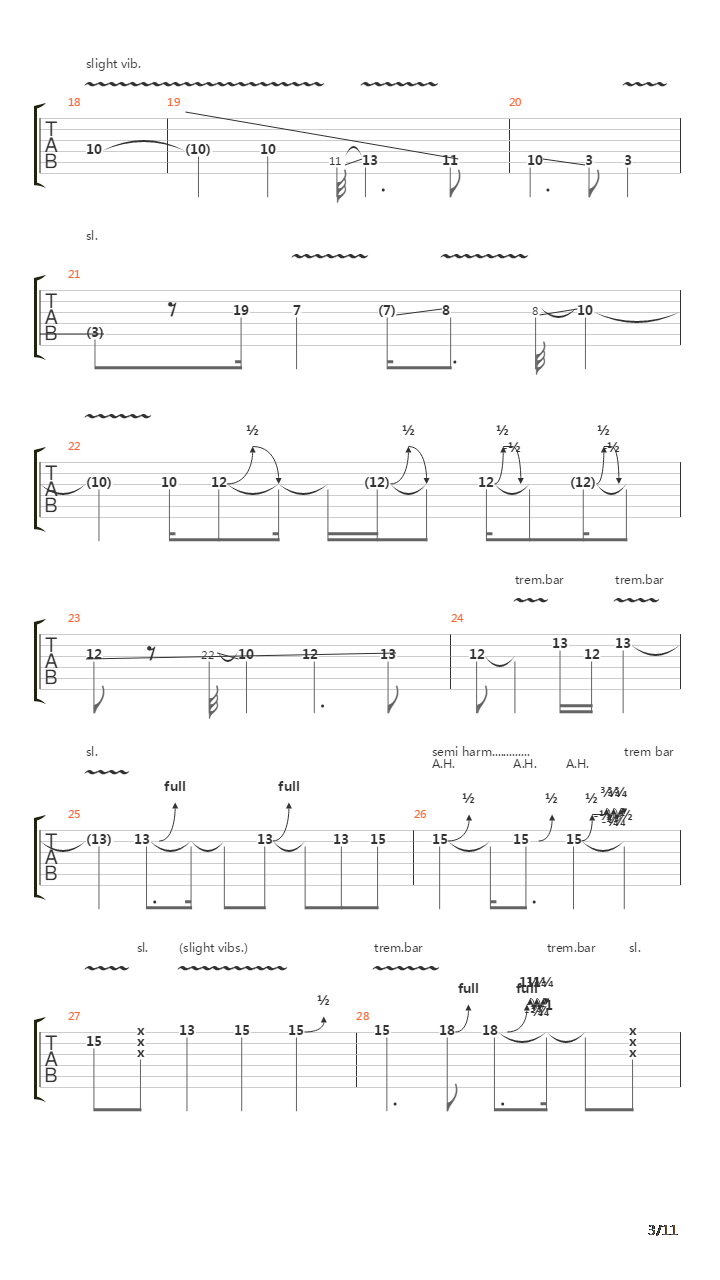 The Forgotten吉他谱