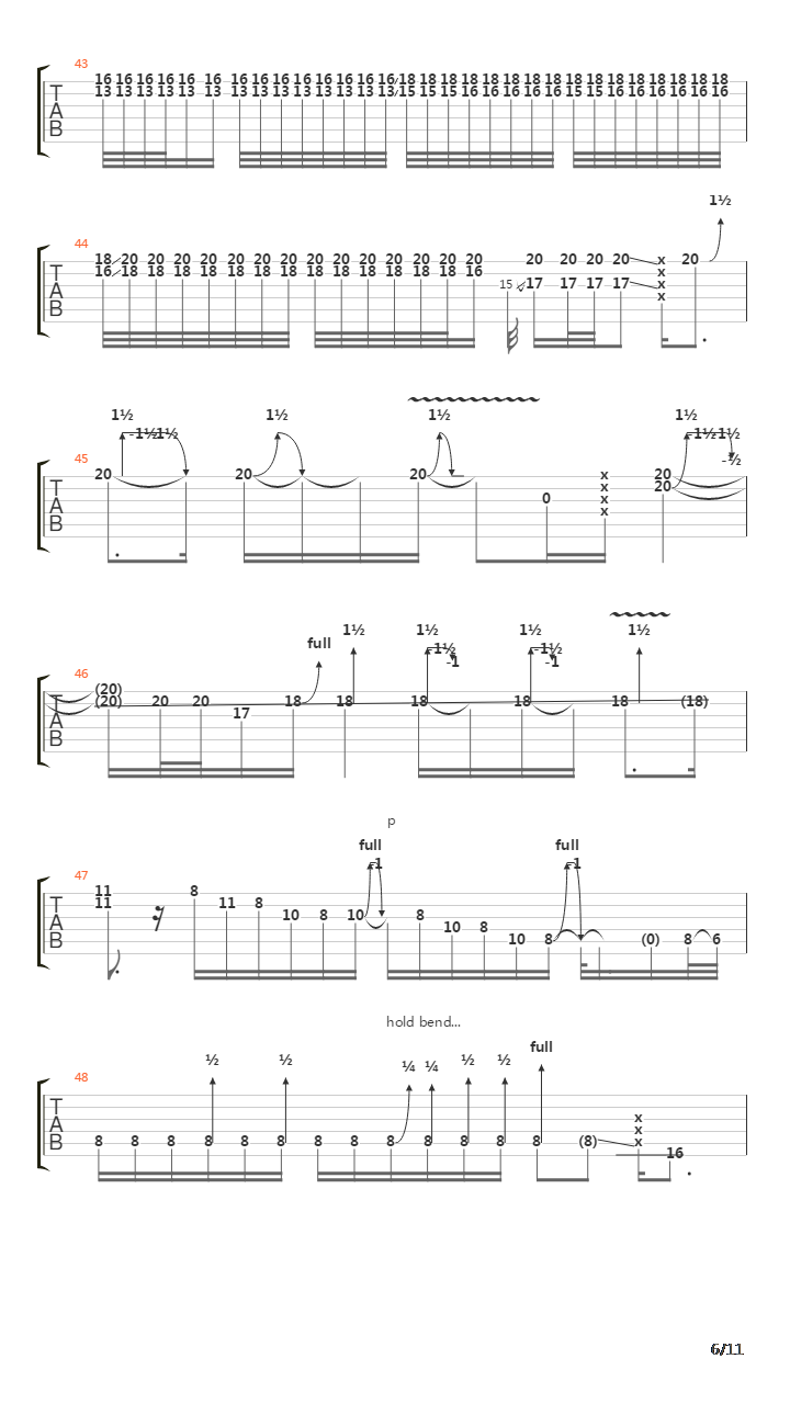 The Forgotten吉他谱