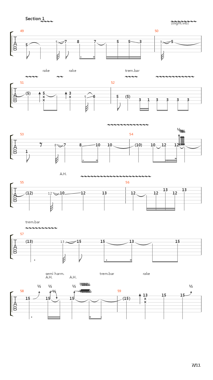 The Forgotten吉他谱