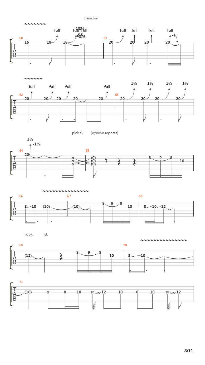 The Forgotten吉他谱