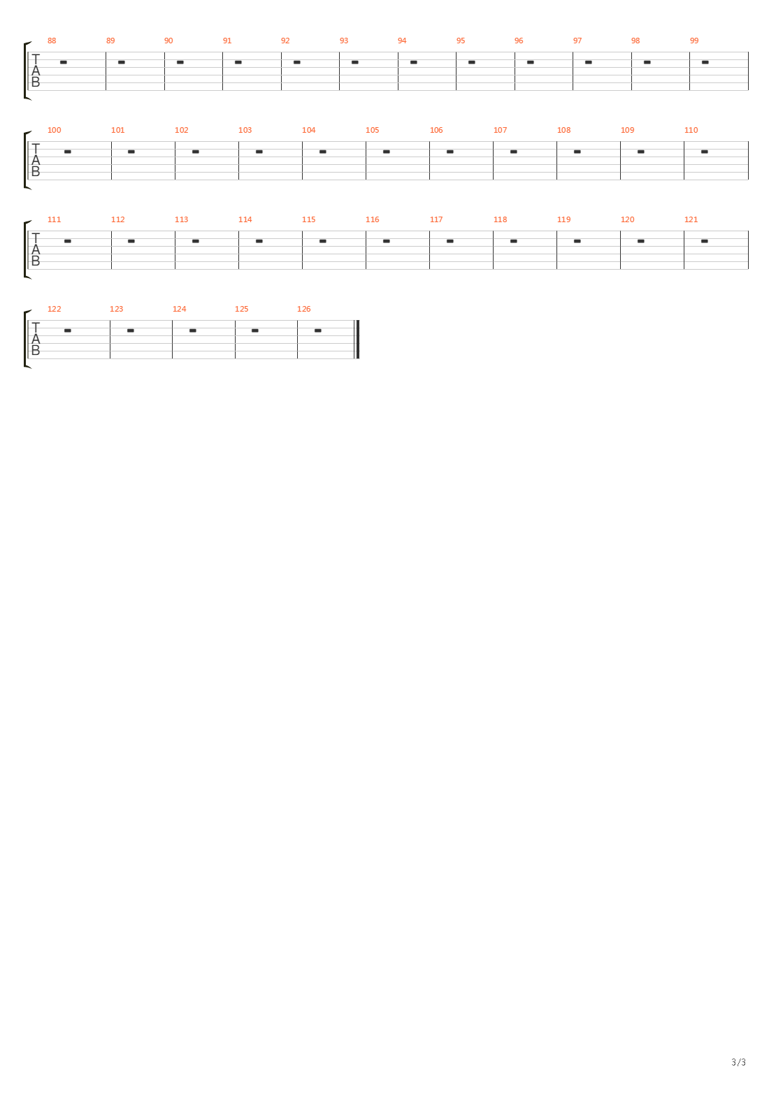 The Forgotten吉他谱