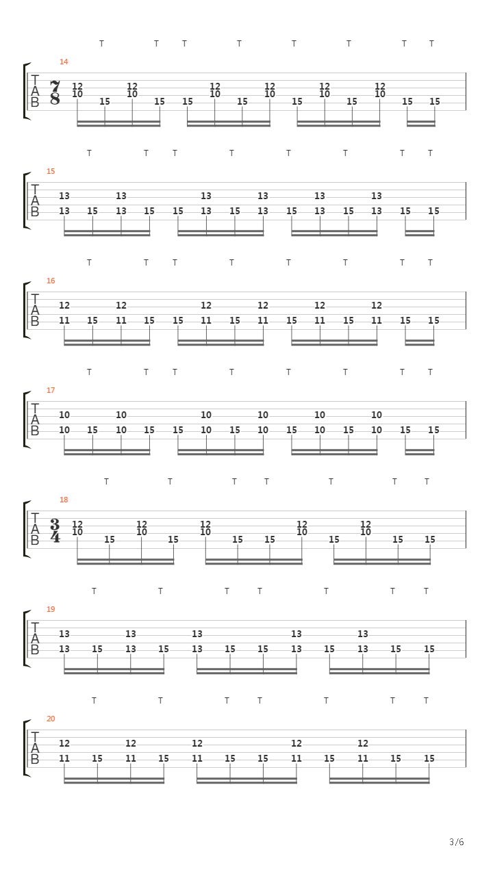 The Forgotten吉他谱