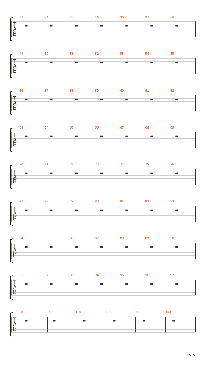 The Forgotten吉他谱