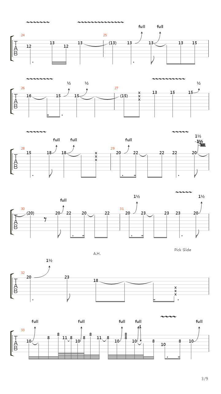 The Forgotten吉他谱