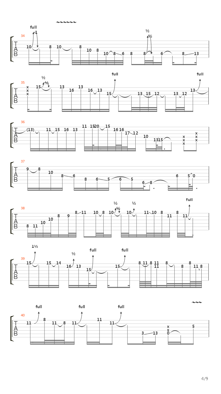 The Forgotten吉他谱