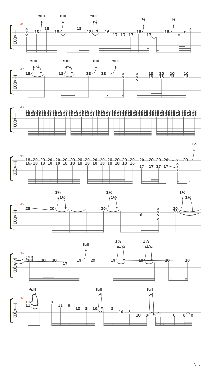 The Forgotten吉他谱