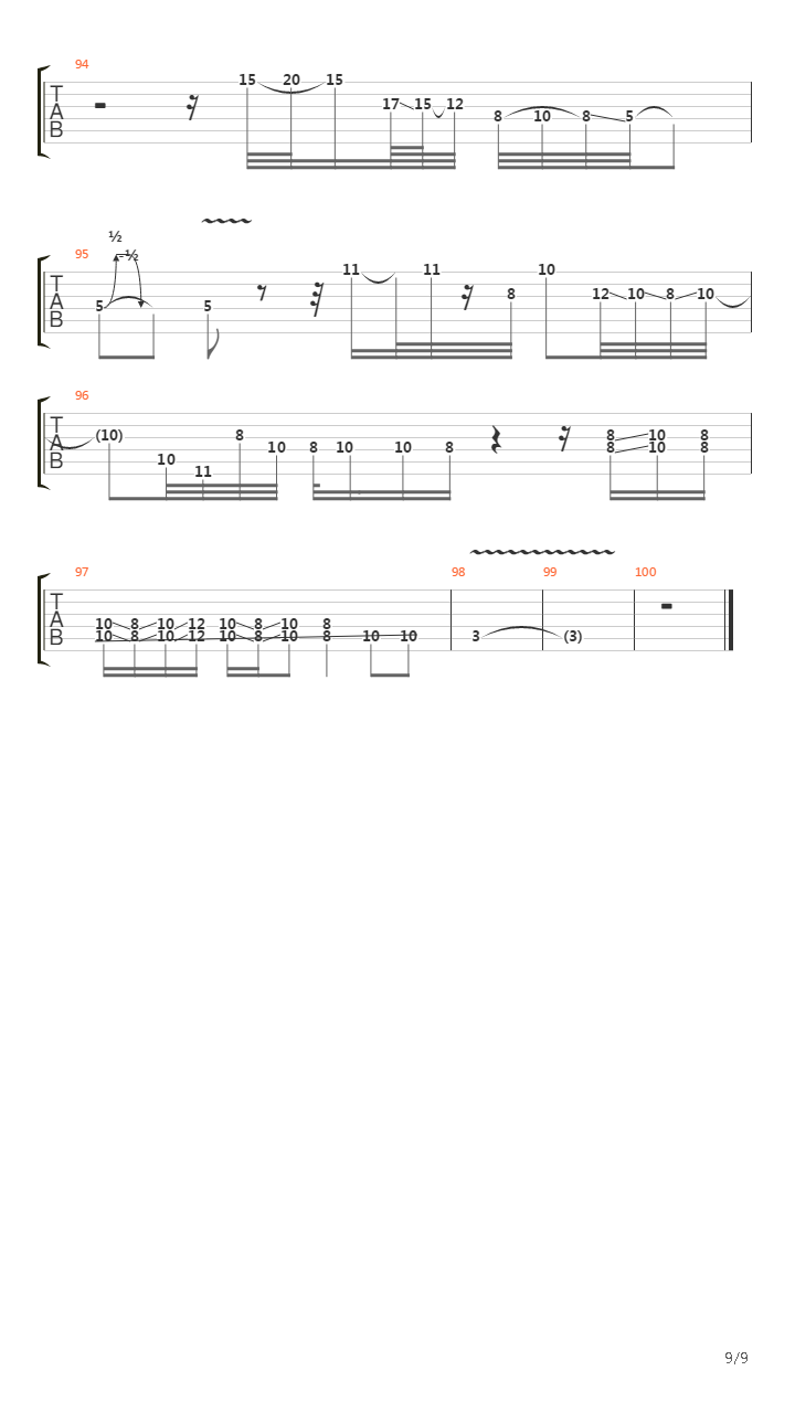 The Forgotten吉他谱