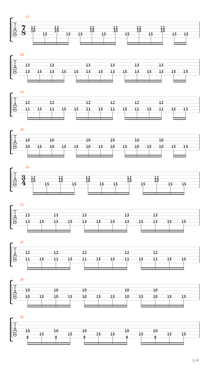 The Forgotten吉他谱