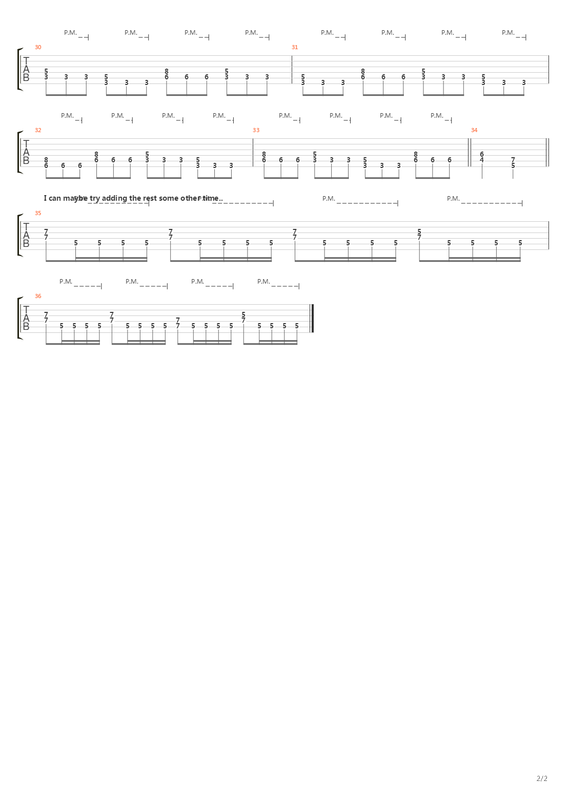 Pohjola吉他谱