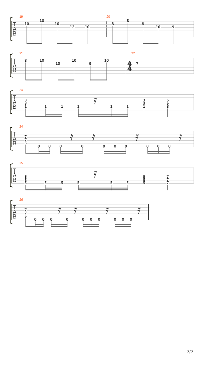 The Longest Journey吉他谱