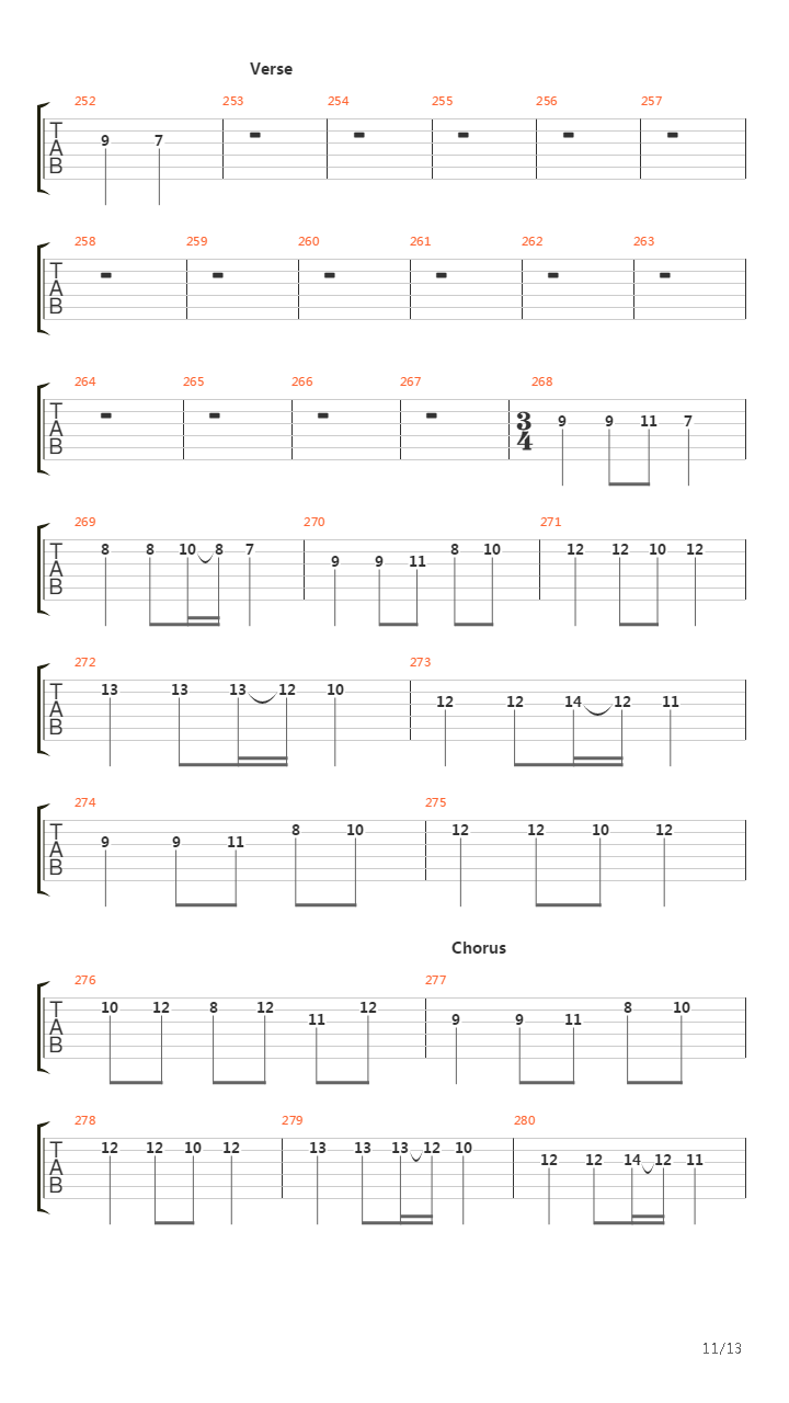 The Longest Journey吉他谱