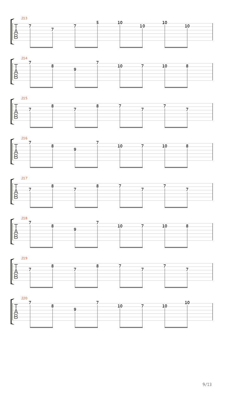 The Longest Journey吉他谱