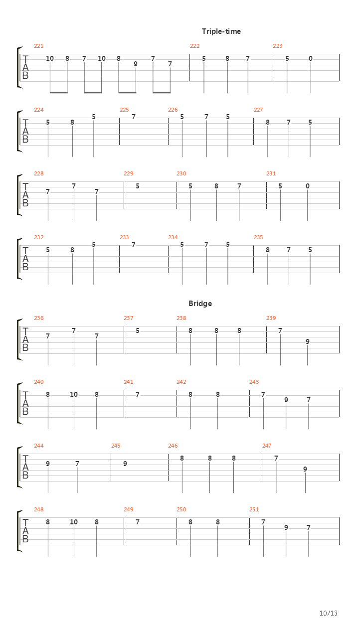 The Longest Journey吉他谱