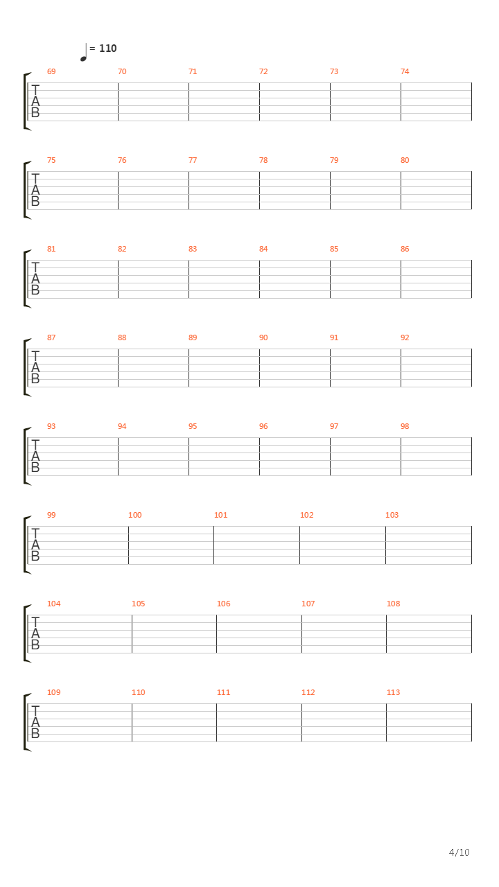 Victory Song吉他谱