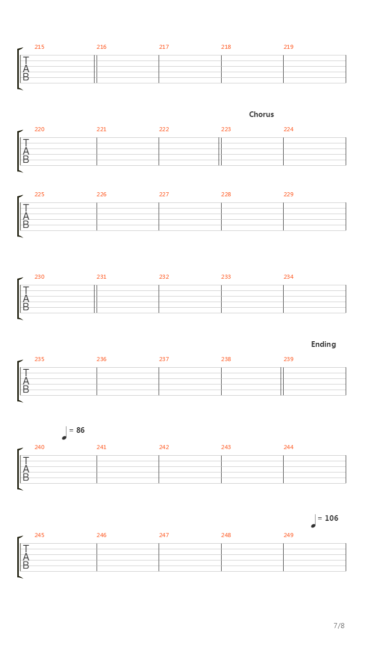 Victory Song吉他谱