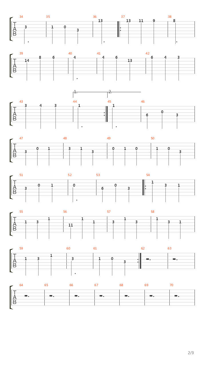 Eternal吉他谱