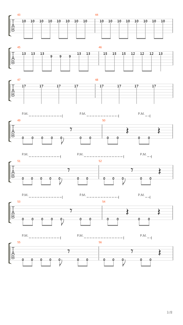 Farther Away吉他谱