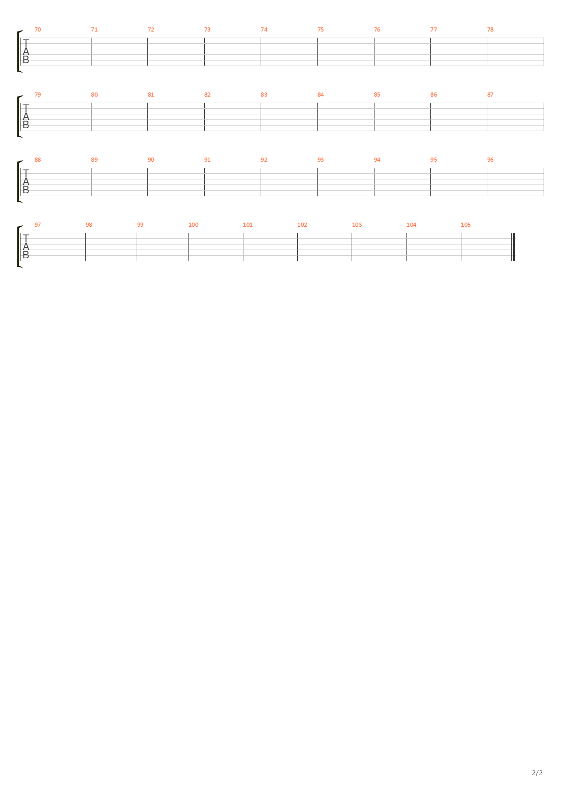 Lacrymosa吉他谱