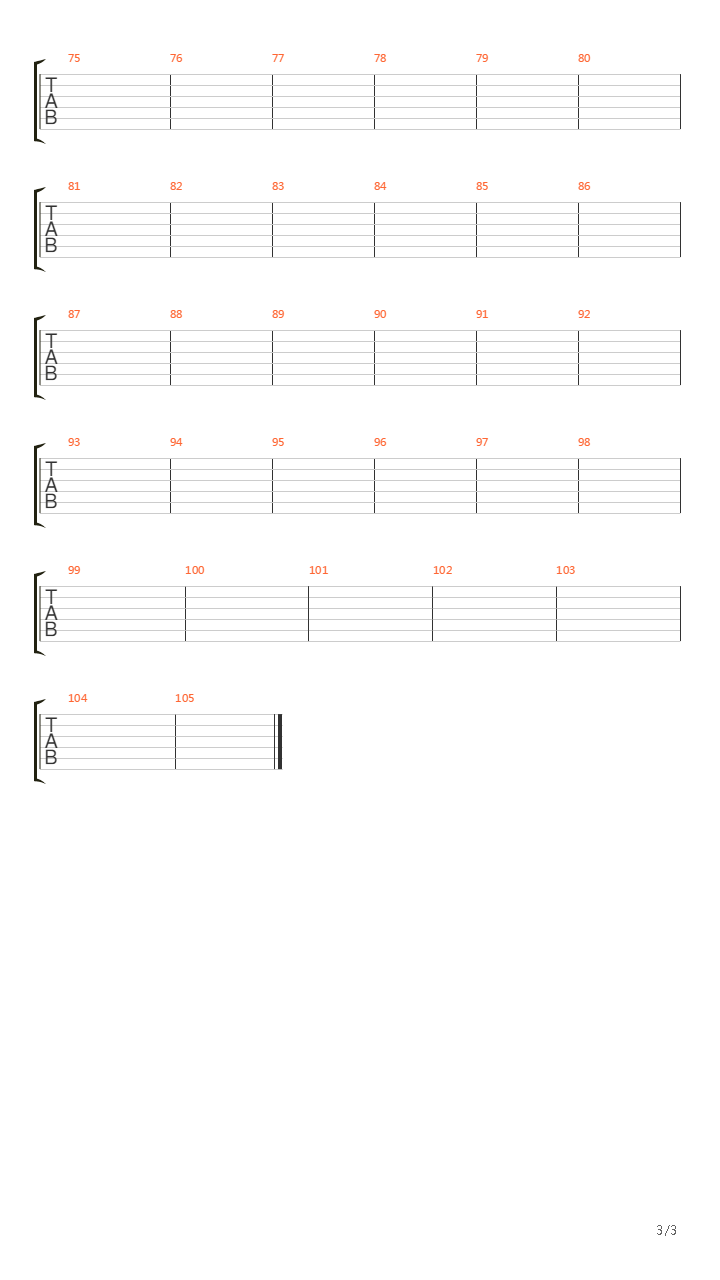 Lacrymosa吉他谱