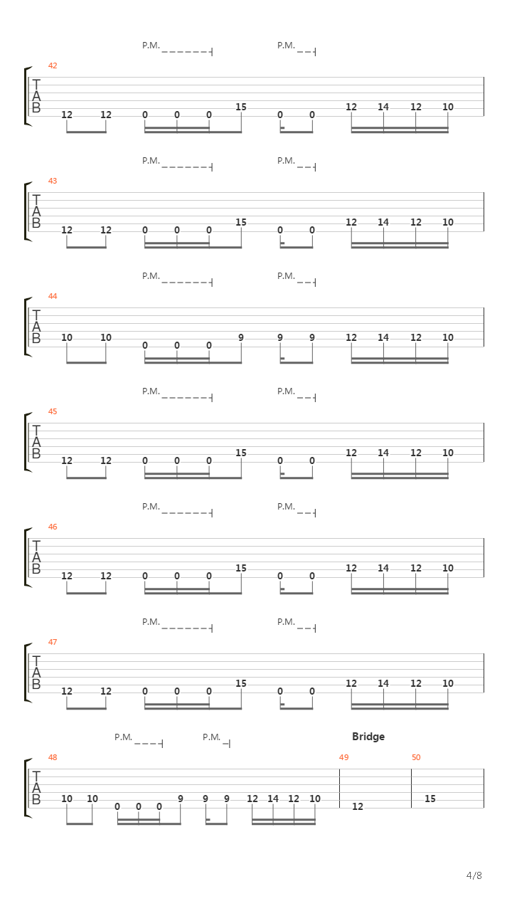 Surrender吉他谱