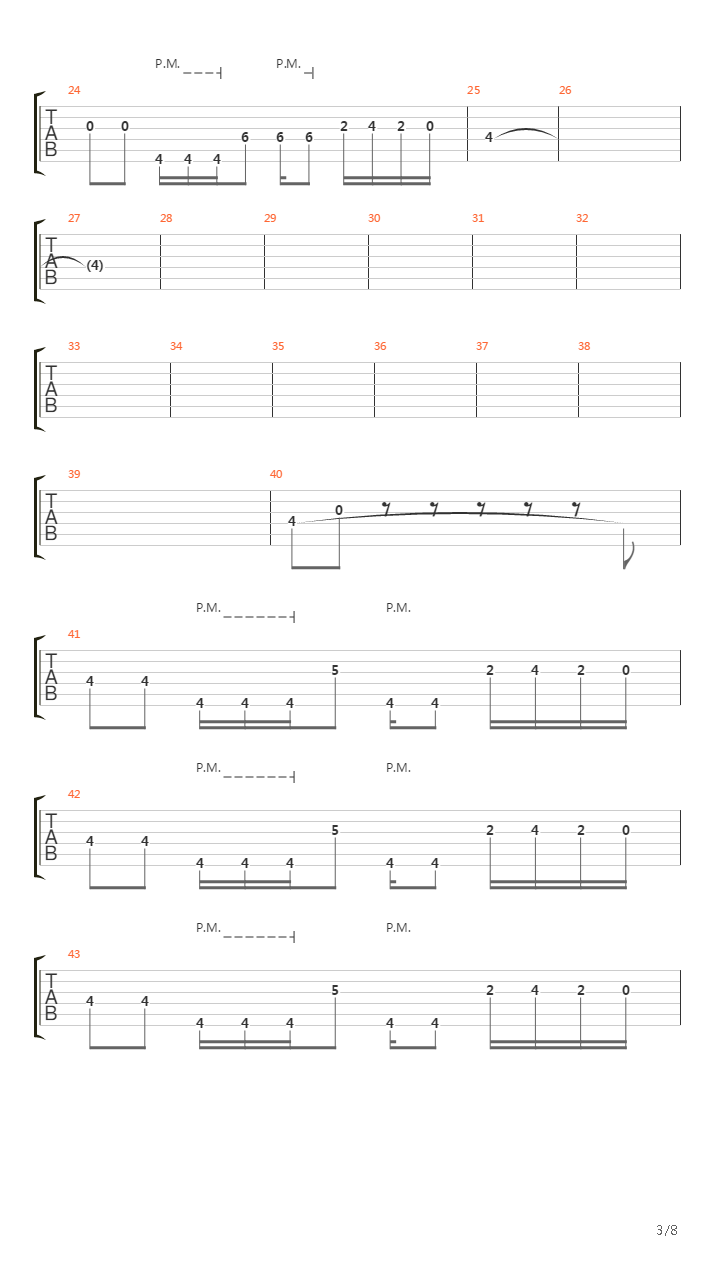 Surrender吉他谱