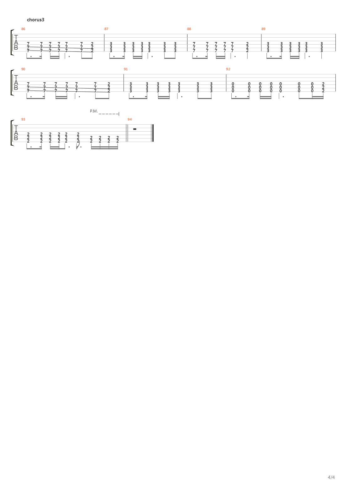 Weight Of The World吉他谱