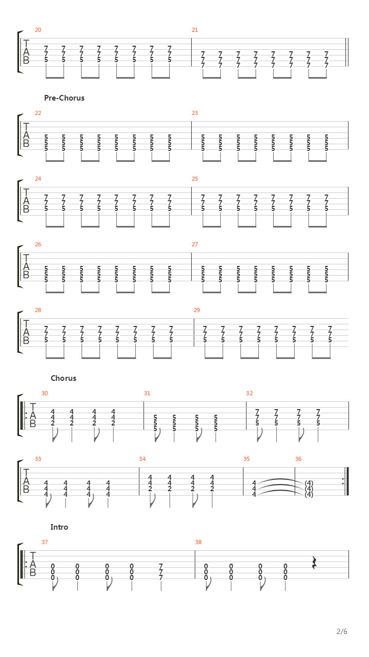 Ginasfs吉他谱