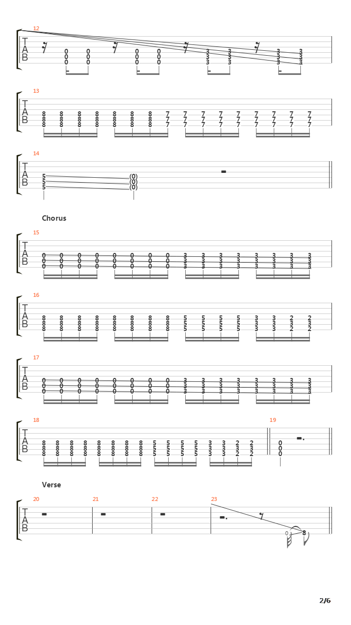 The Carpel Tunnel Of Love吉他谱