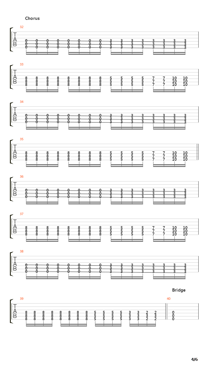 The Carpel Tunnel Of Love吉他谱