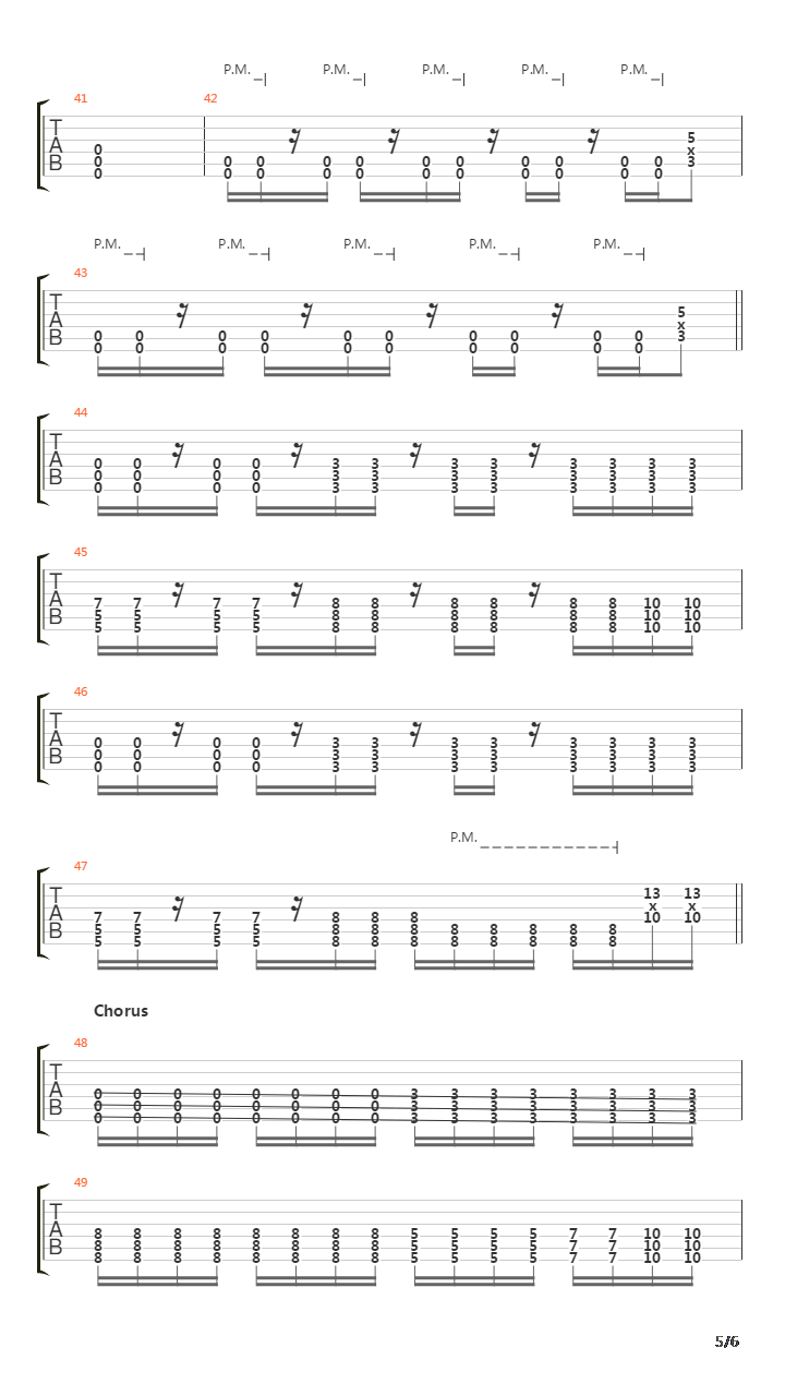 The Carpel Tunnel Of Love吉他谱