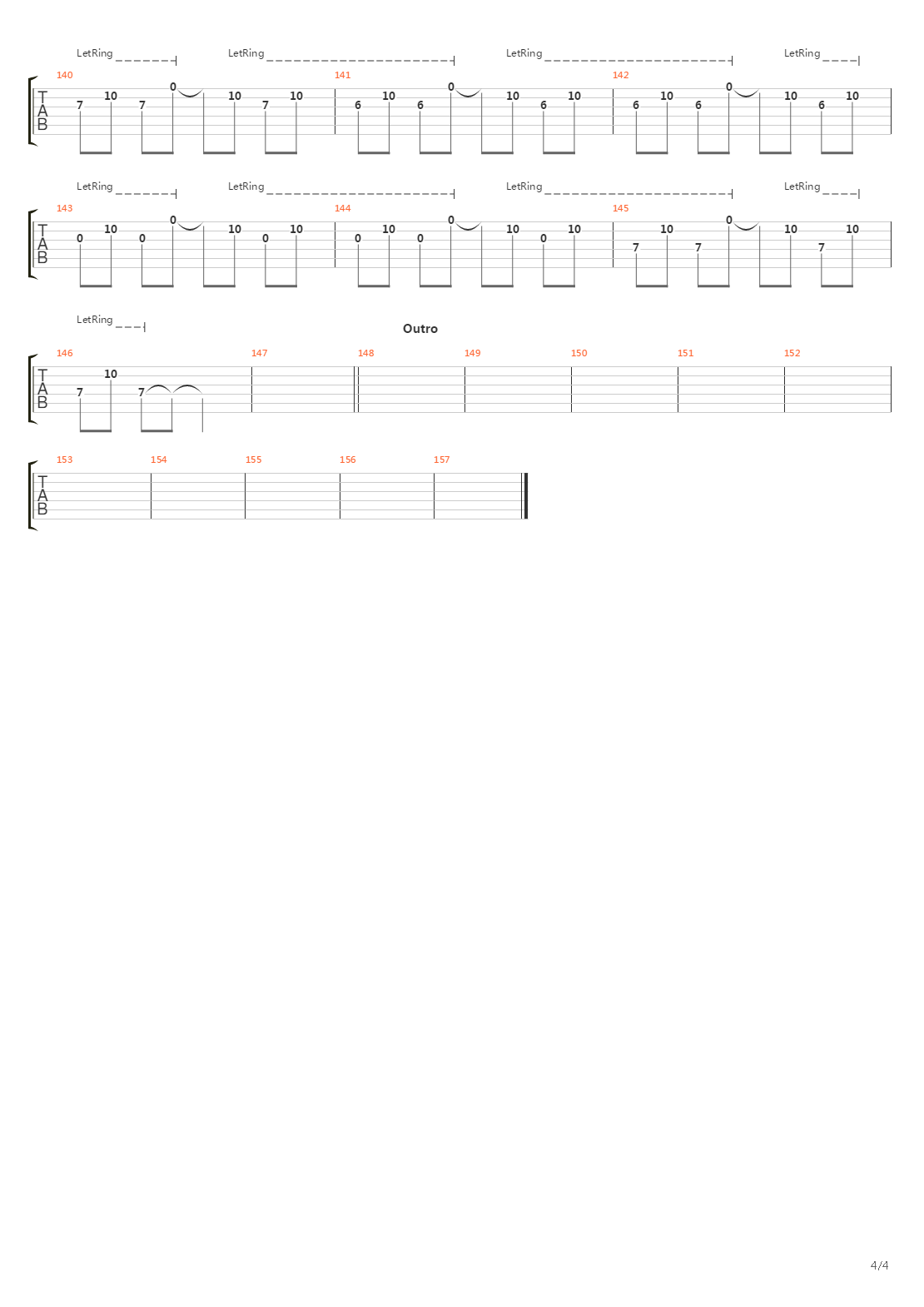 Thriller吉他谱