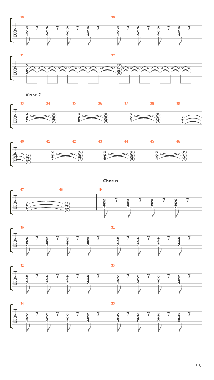 Counting The Days吉他谱