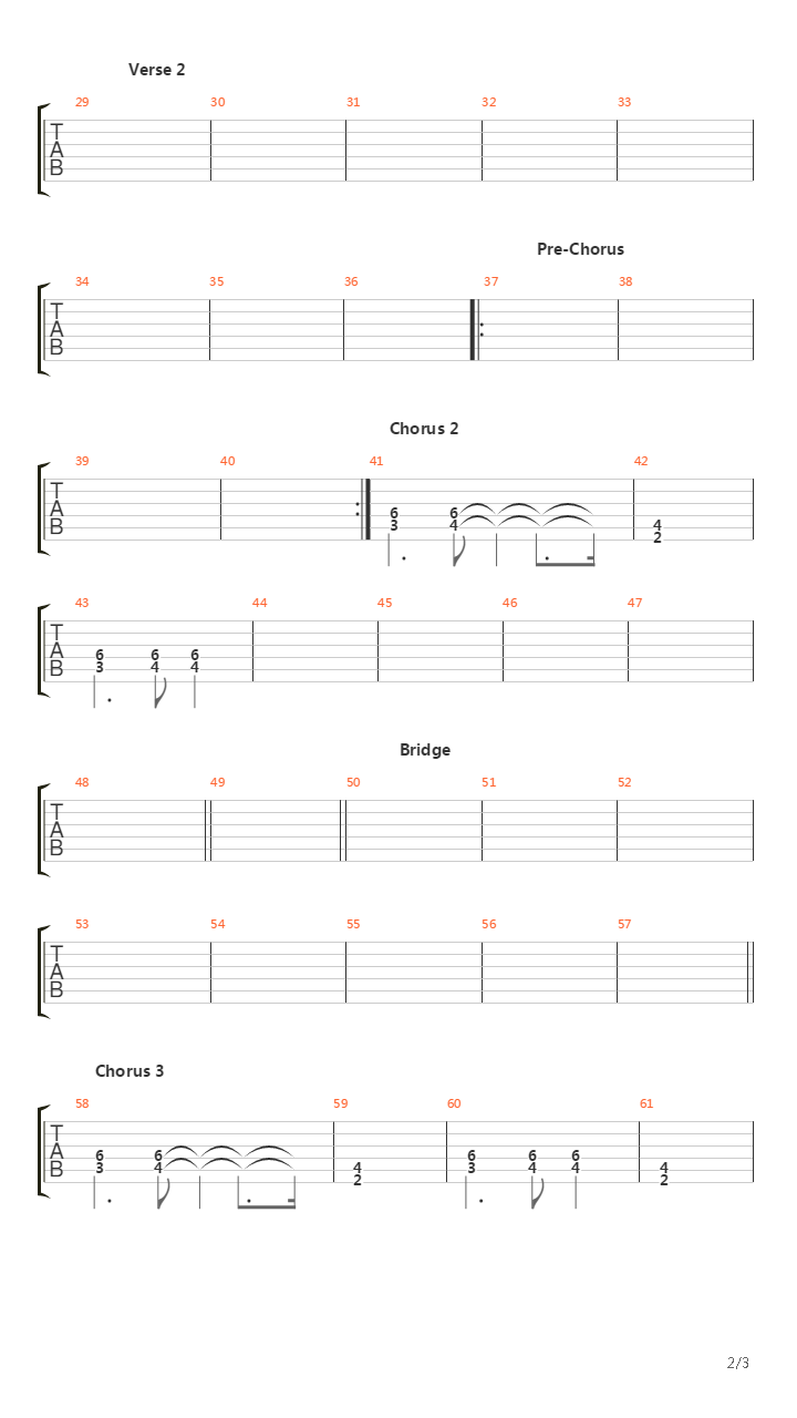 Mountain吉他谱