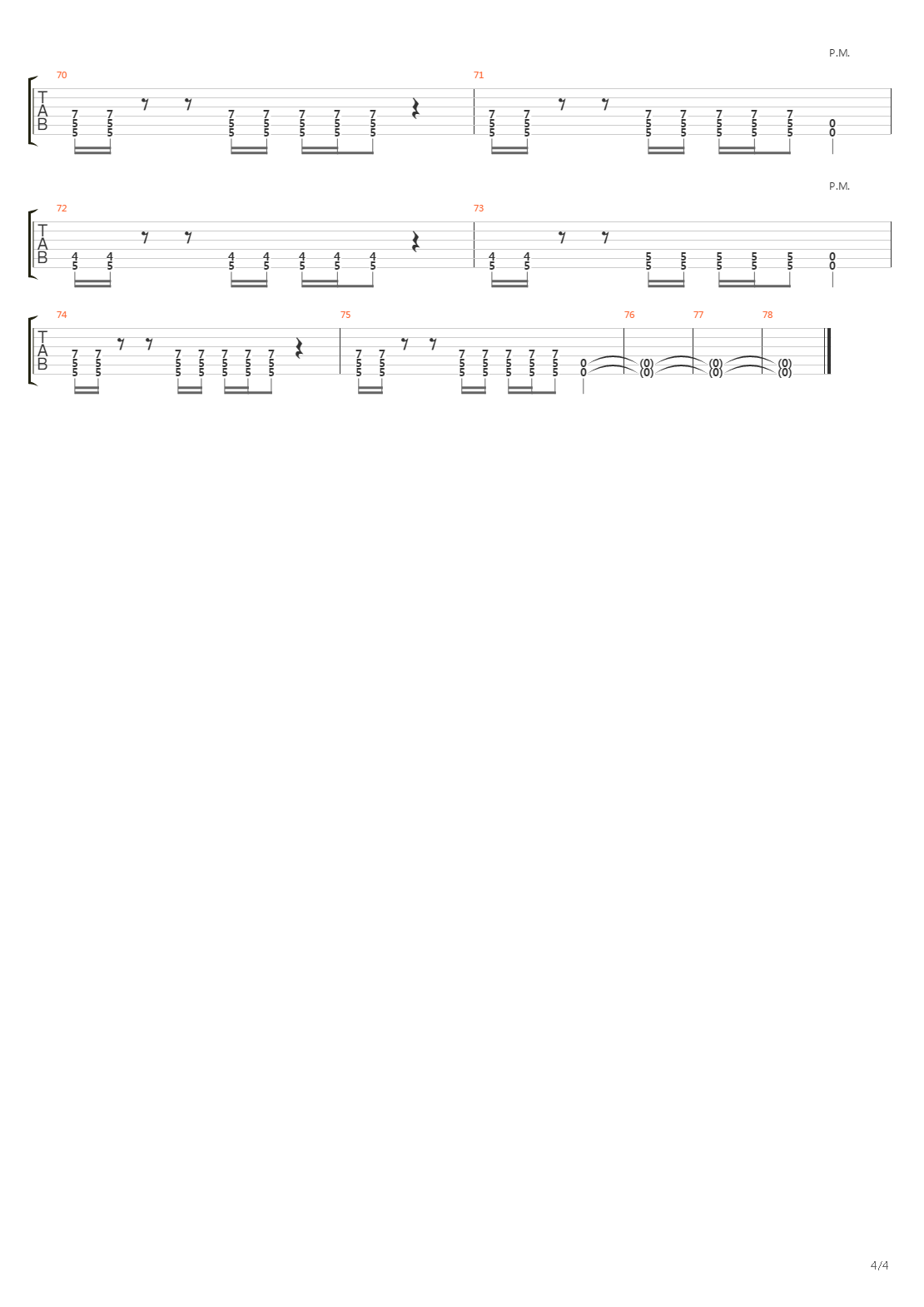 Mountain吉他谱