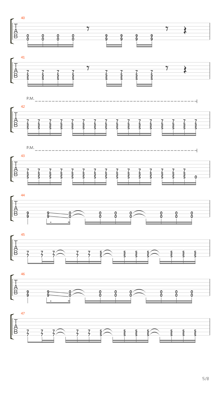 Mountain吉他谱