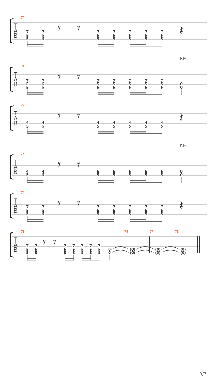 Mountain吉他谱