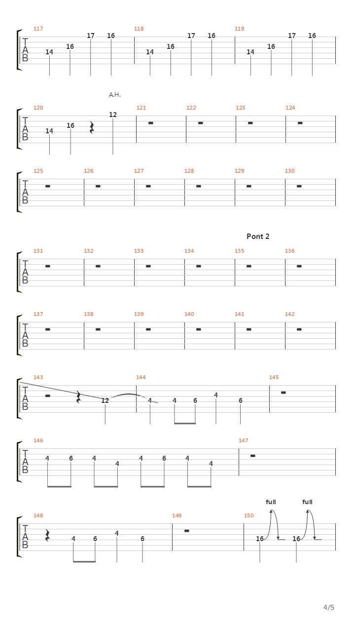 Screamer吉他谱