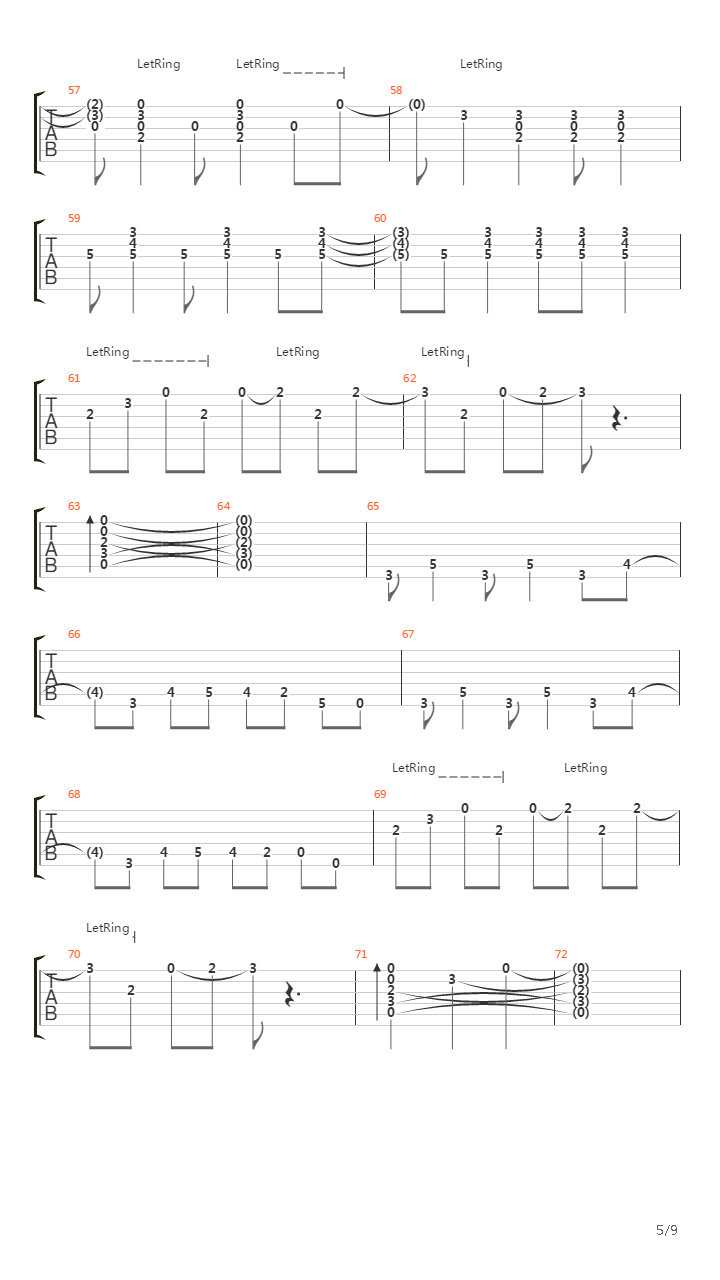 A320吉他谱
