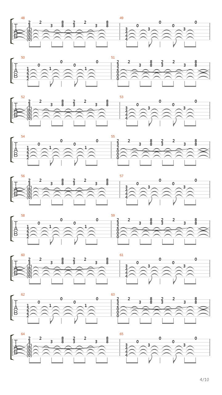 Alone And Easy Target吉他谱