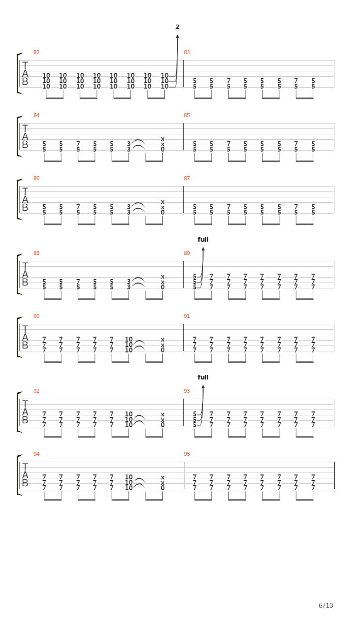 Alone And Easy Target吉他谱