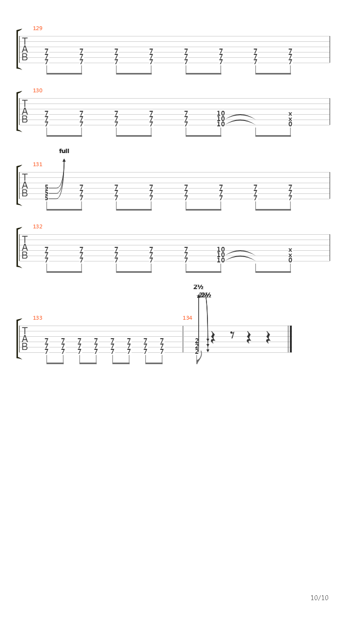 Alone And Easy Target吉他谱