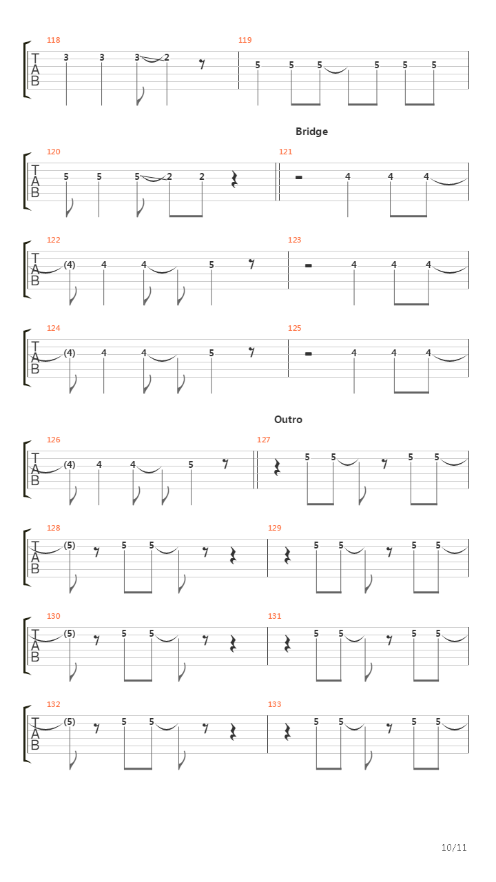 Alone And Easy Target吉他谱