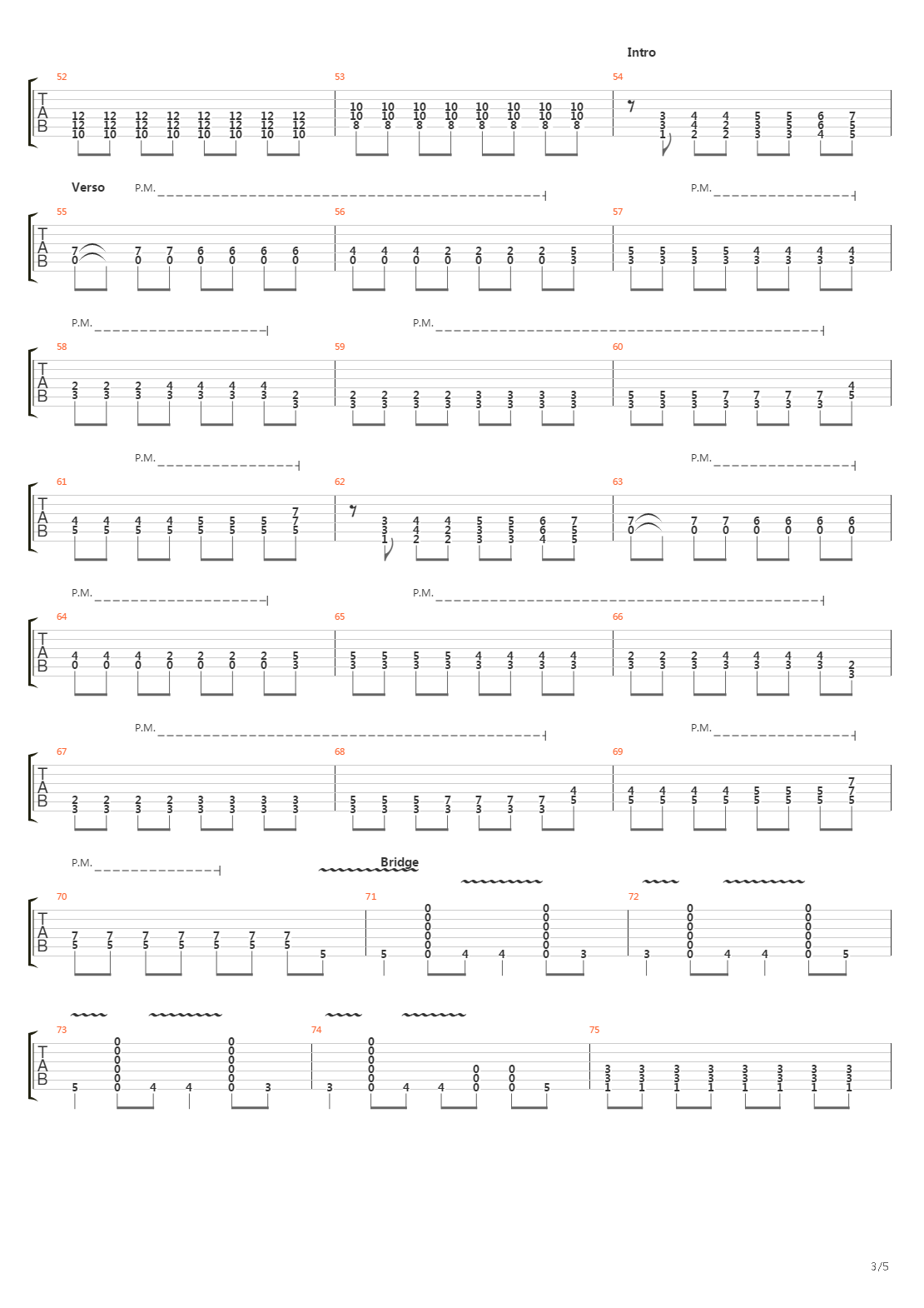 Back And Forth吉他谱