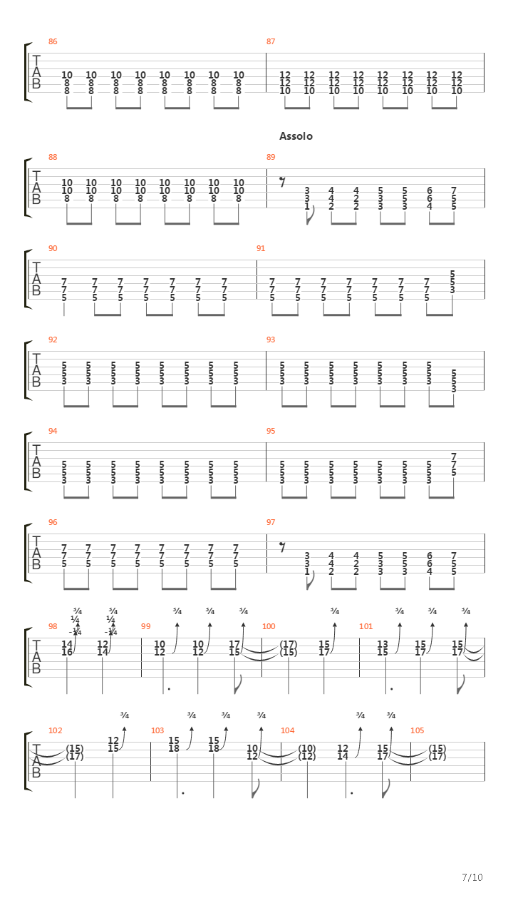 Back And Forth吉他谱